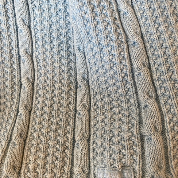 Blue Willis light blue button up sweater - Picture 3 of 4